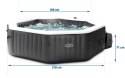 Dmuchane SPA Jacuzzi z hydromasażem 218 x 71 cm 6 os. + akcesoria premium INTEX 28462