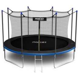 Trampolina ogrodowa 14ft/435cm z siatką wewnętrzną i drabinką Neo-Sport