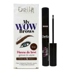 Delia henna żelowa gotowa do użycia brązowa 6ml