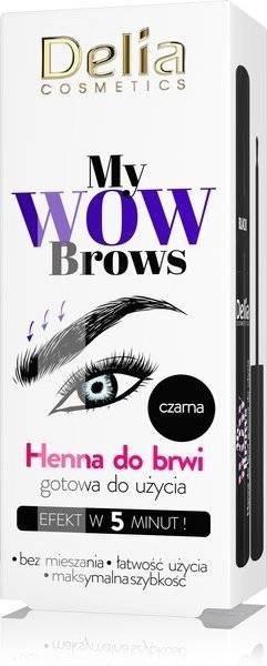 Delia henna żelowa gotowa do użycia czarna 6ml