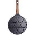 Patelnia do jajek granitowa 7 otworów BLACK&WOOD 26 cm